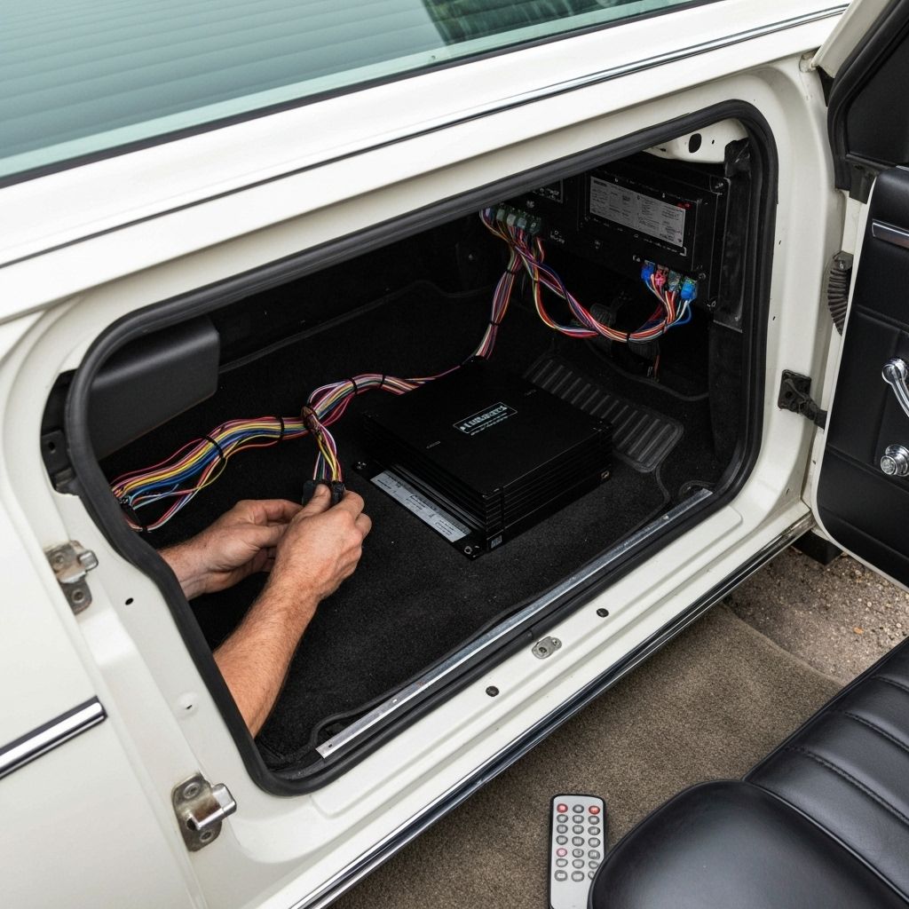 Amplifier installation